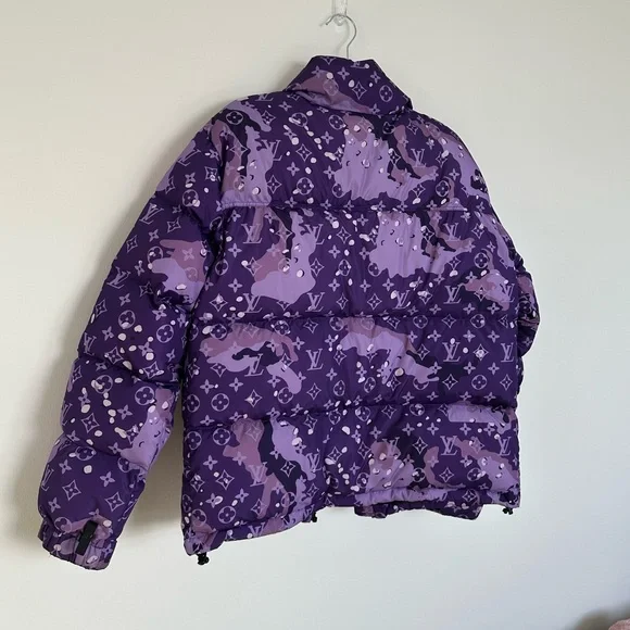 Bravest Studios Purple Camo Puffer NWOT - Picture 6 of 9